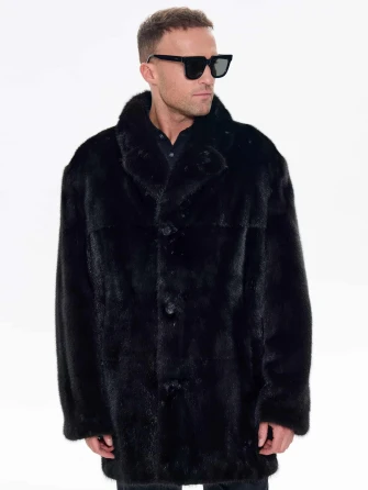 Норковая мужская шуба UNIFUR 7904Р-0